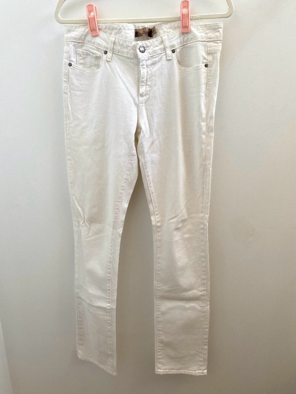 Paige White Skyline Skinny Jeans Size 29 - Used